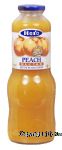 Hero  peach nectar, fresh squeezed, all natural, not from concentrate, fruit content 50% minimum Center Front Picture