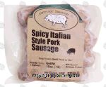 Corridor Sausage Co.  spicy italian style pork sausage, no gluten, 4 pack Center Front Picture