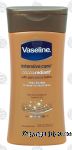 Vaseline intensive care cocoa radiant; with pure cocoa butter, non-greasy lotion with micro-droplets of vaseline jelly Center Front Picture