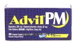 Advil Pm ibuprofen, 200mg, pain reliever, nighttime sleep-aid Center Front Picture