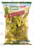 Green Giant Fresh broccoli florets, steams in pack Center Front Picture