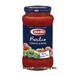 Barilla Pasta Sauce Tomato & Basil w/Olive Oil Center Front Picture