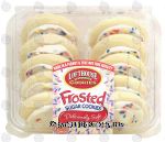 Lofthouse  frosted sugar cookies, white frosting Center Front Picture