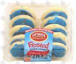 Lofthouse  sugar cookies with blue frosting and sprinkles, 10-count Center Front Picture