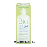 Bausch & Lomb Bio true conditions, cleans, removes protein, disinfects, rinses, stores for soft contact lenses Center Front Picture