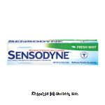 Sensodyne Toothpaste toothpaste for sensitive teeth and cavity prevention, fresh mint Center Front Picture