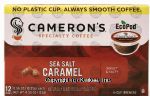 Cameron's  sea salt caramel sweet & salty ground coffee, 12 ct., box Center Front Picture