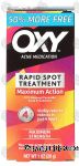 Oxy Rapid Spot Treatment 10% benzoyl peroxide acne medication, clear Center Front Picture