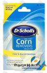 Dr Scholl's  one step corn removers, salicylic acid, maximum strength, all in one design Center Front Picture