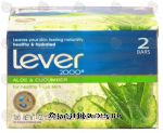 Lever 2000  aloe & cucumber, refreshing bars Center Front Picture