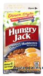 Hungry Jack Diner Style original hashbrown potatoes, just add water Center Front Picture