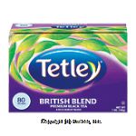 Tetley British Blend Tea Bags British Blend 80 Ct Center Front Picture