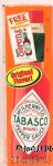 Mc Ilhenny Co.  tabasco pepper sauce original flavor Center Front Picture