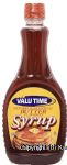 Valu Time  butter flavored syrup Center Front Picture