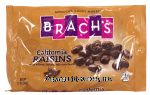 Brach's California Raisins sweet raisins covered in 100% milk chocolate Center Front Picture