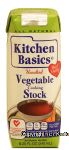 Kitchen Basics  unsalted vegetable cooking stock Center Front Picture