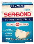 Sea-bond  denture adhesive seals, original, uppers, zinc-free Center Front Picture