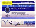 Vagisil  regular strength anti-itch creme, odor-blocking formula Center Front Picture