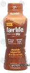 fairlife  chocolate milk, reduced fat, 50% less sugar Center Front Picture