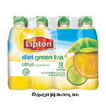 Lipton Iced Tea Iced Tea Green Tea w/Citrus Diet 16.9 Oz Center Front Picture