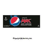 Diet Pepsi Max cola, zero calories, ginseng & caffeine, 12 12-fl. oz. cans Center Front Picture