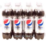 Diet Pepsi  cola carbonated soda, 16.9-fl. oz. Center Front Picture