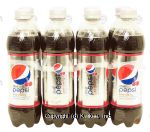 Diet Pepsi wild cherry flavor cola carbonated soda, 16.9-fl. oz. Center Front Picture