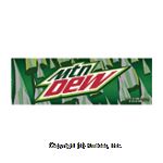 Mountain Dew Soda 12 Oz Fridge Mate Center Front Picture