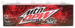 Mountain Dew Code Red Soda 12 Oz Fridge Mate Center Front Picture