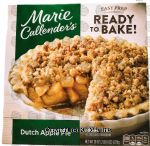 Marie Callender's  dutch apple pie, frozen, box Center Front Picture