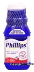 Phillips  milk of magnesia wild cherry flavored, stimulant & cramp free Center Front Picture