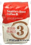 Seattle's Best  Level 3; medium & balanced ground coffee Center Front Picture