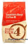 Seattle's Best  Level 4; medium-dark & rich ground coffee Center Front Picture