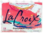 La Croix  passionfruit essenced sparkling water, 12-fl. oz. cans Center Front Picture