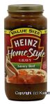 Heinz Gravy Homestyle Savory Beef Center Front Picture