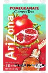 Arizona  pomegranate green tea iced tea powder mix, sugar free, 10-stix Center Front Picture