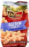 Ore-Ida Golden Crinkles french fried potatoes Center Front Picture