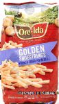 Ore-Ida  shoestrings; french fried potatoes Center Front Picture