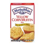 Martha White  yellow corn muffin mix, just add milk or water Center Front Picture