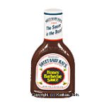 Sweet Baby Ray's Barbecue Sauce Honey Center Front Picture