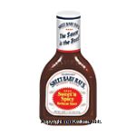 Sweet Baby Ray's Barbecue Sauce Hot 'n Spicy Center Front Picture