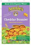 Annie's Cheddar Bunnies baked snack crackers Center Front Picture