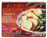 Stouffer's Lean Cuisine comfort; roasted turkey & vegetables; turkey & gravy, green beans w/cranberries & slivered almonds Center Front Picture