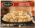 Stouffer's Classics rigatoni with grilled white meat chicken tossed in a basil pesto sauce Center Front Picture