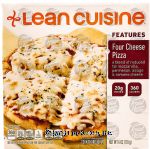 Stouffer's Lean Cuisine craveables; four cheese pizza, mozzarella, parmesan, asiago & romano cheeses Center Front Picture