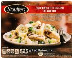 Stouffer's Classics chicken fettuccini alfredo, grilled white meat chicken, broccoli and fettuccini in an alfredo sauce Center Front Picture