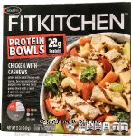 Stouffer's Fit Kitchen Protein Bowls chicken with cashews, frozen bowl Center Front Picture