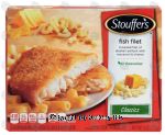 Stouffer's Classics fish fillet, breaded alaskan pollock fillet and macaroni & cheese Center Front Picture