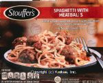 Stouffer's Classics spaghetti w/ meatballs Center Front Picture