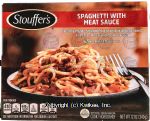 Stouffer's Classics spaghetti with meat sauce Center Front Picture